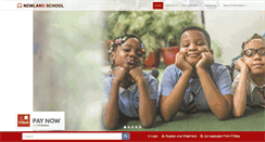 Desktop Screenshot of newlandschoolng.com